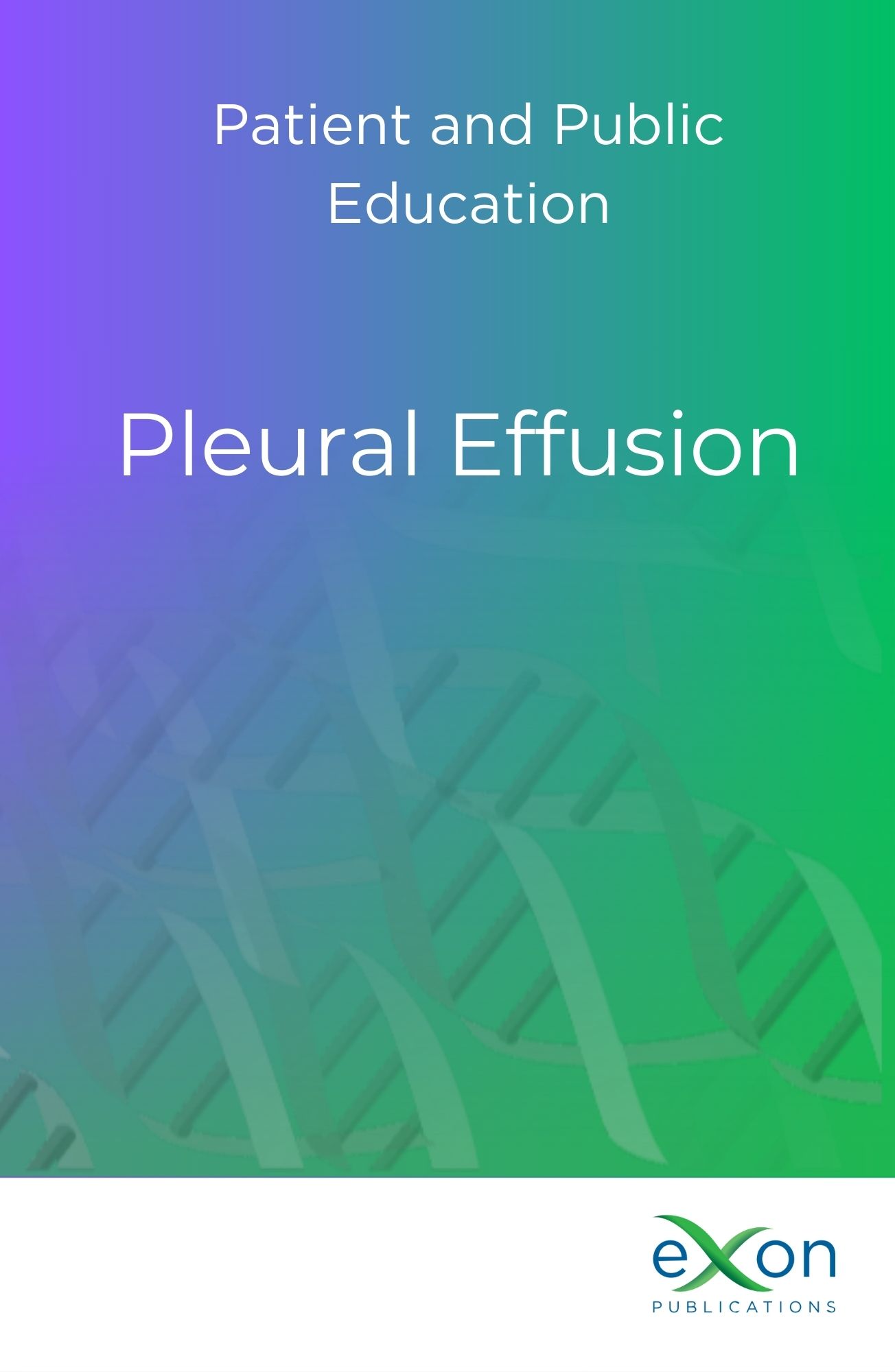 Pleural effusion book cover