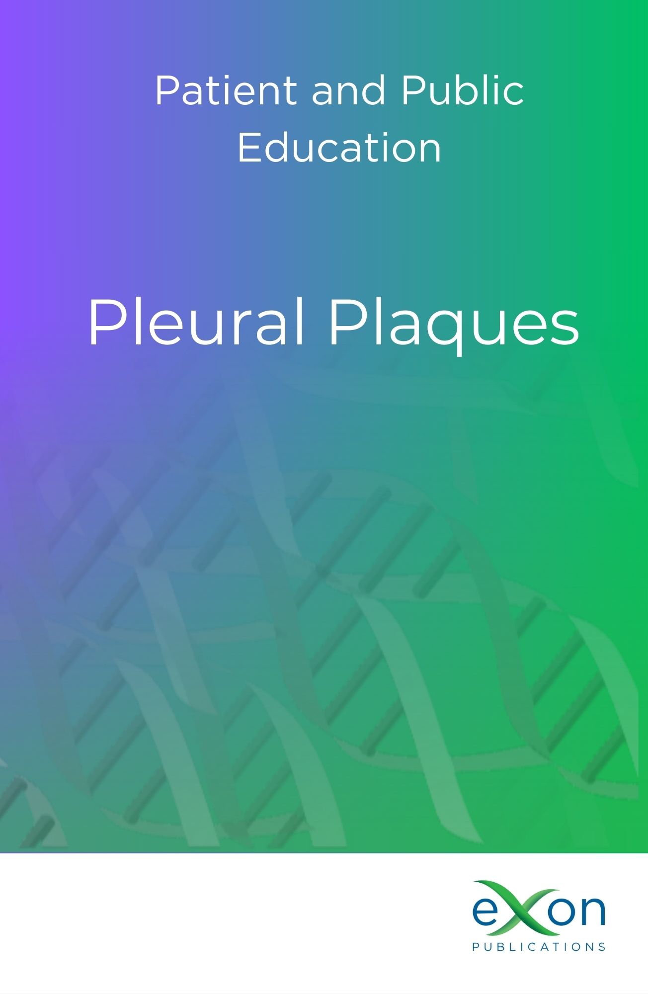 Pleural plaques book cover