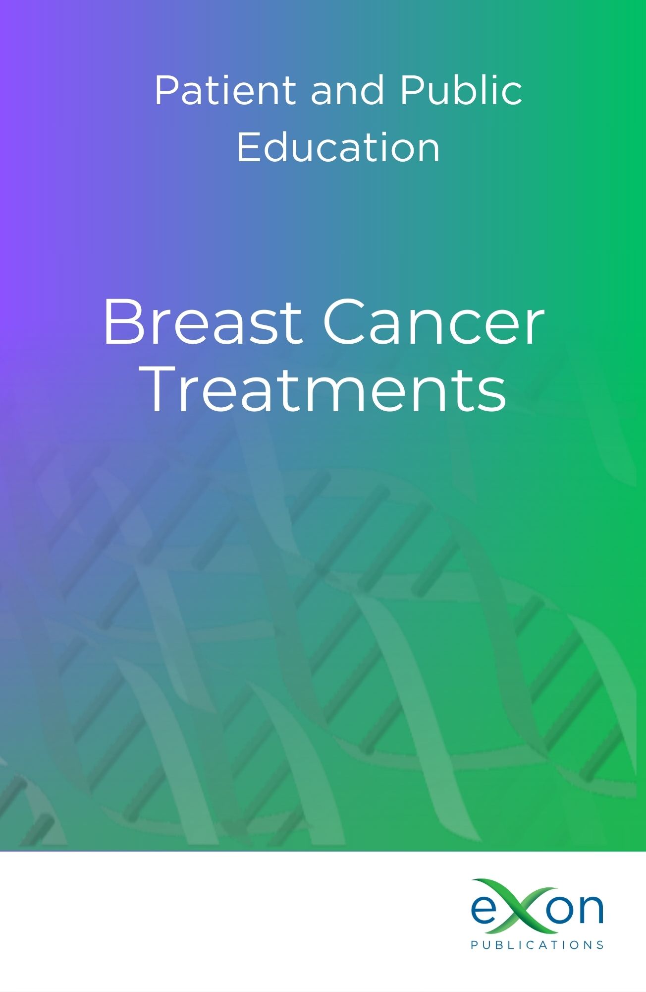 Breast cancer treatments book cover