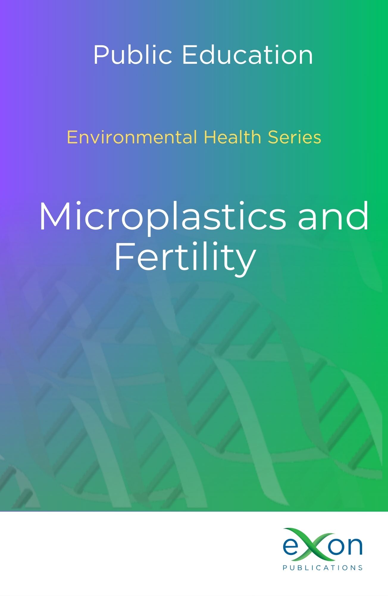Microplastics and fertility book cover