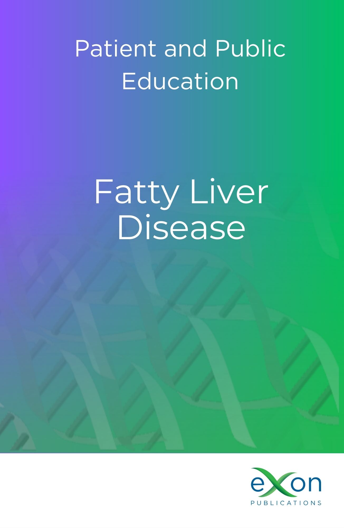 Fatty liver disease book cover