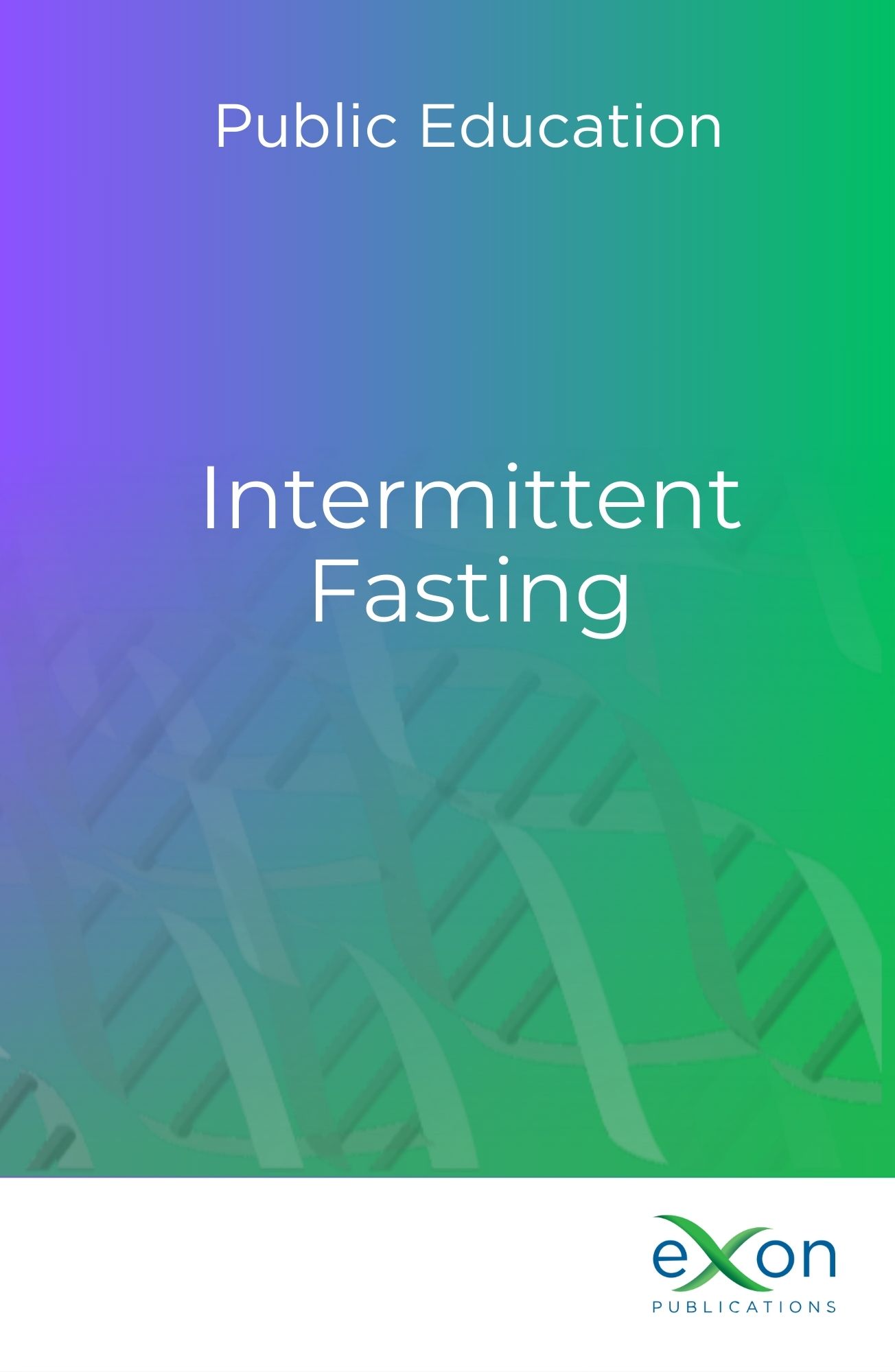 Intermittent fasting book cover
