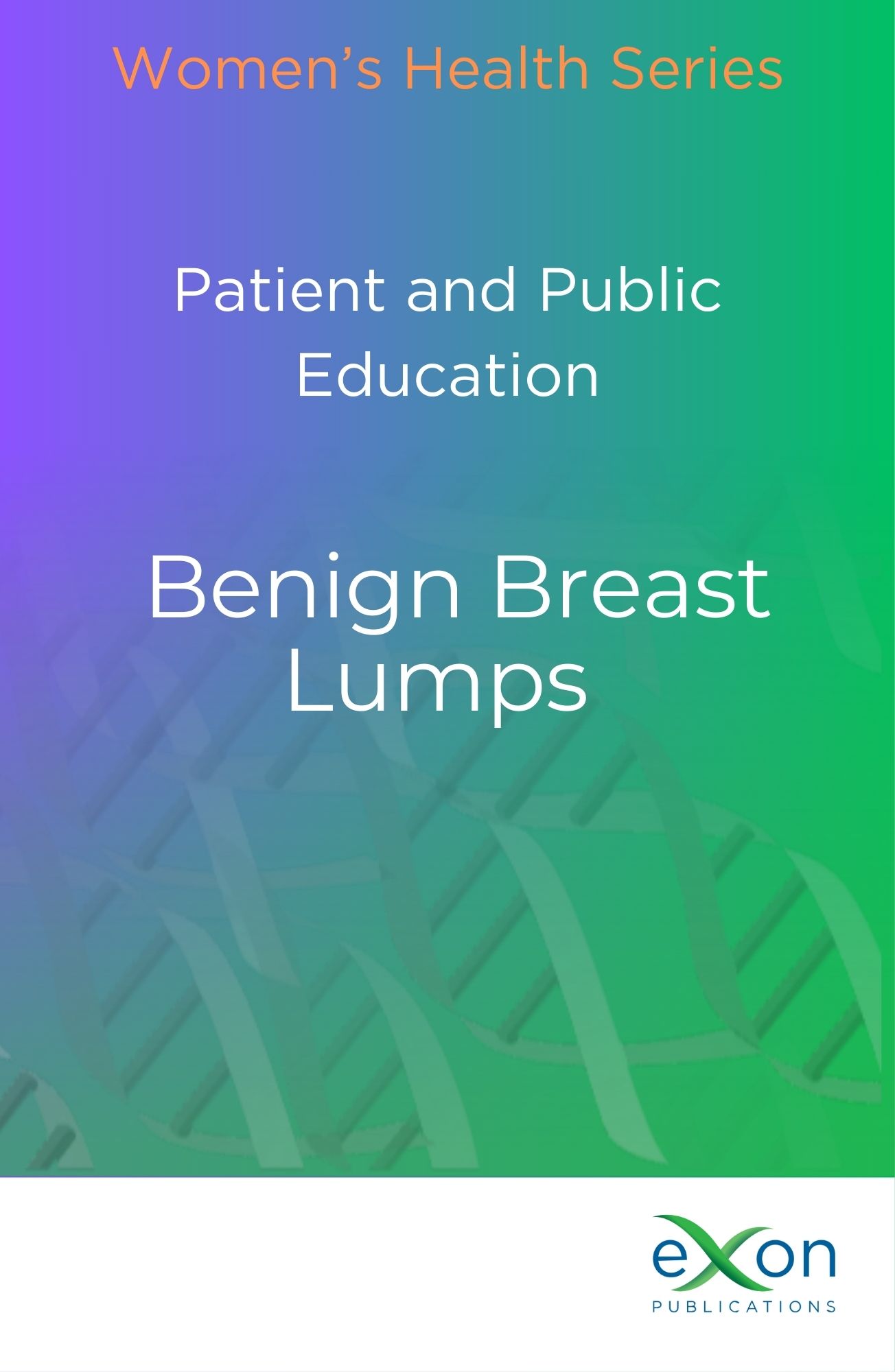 Benign breast lumps book cover
