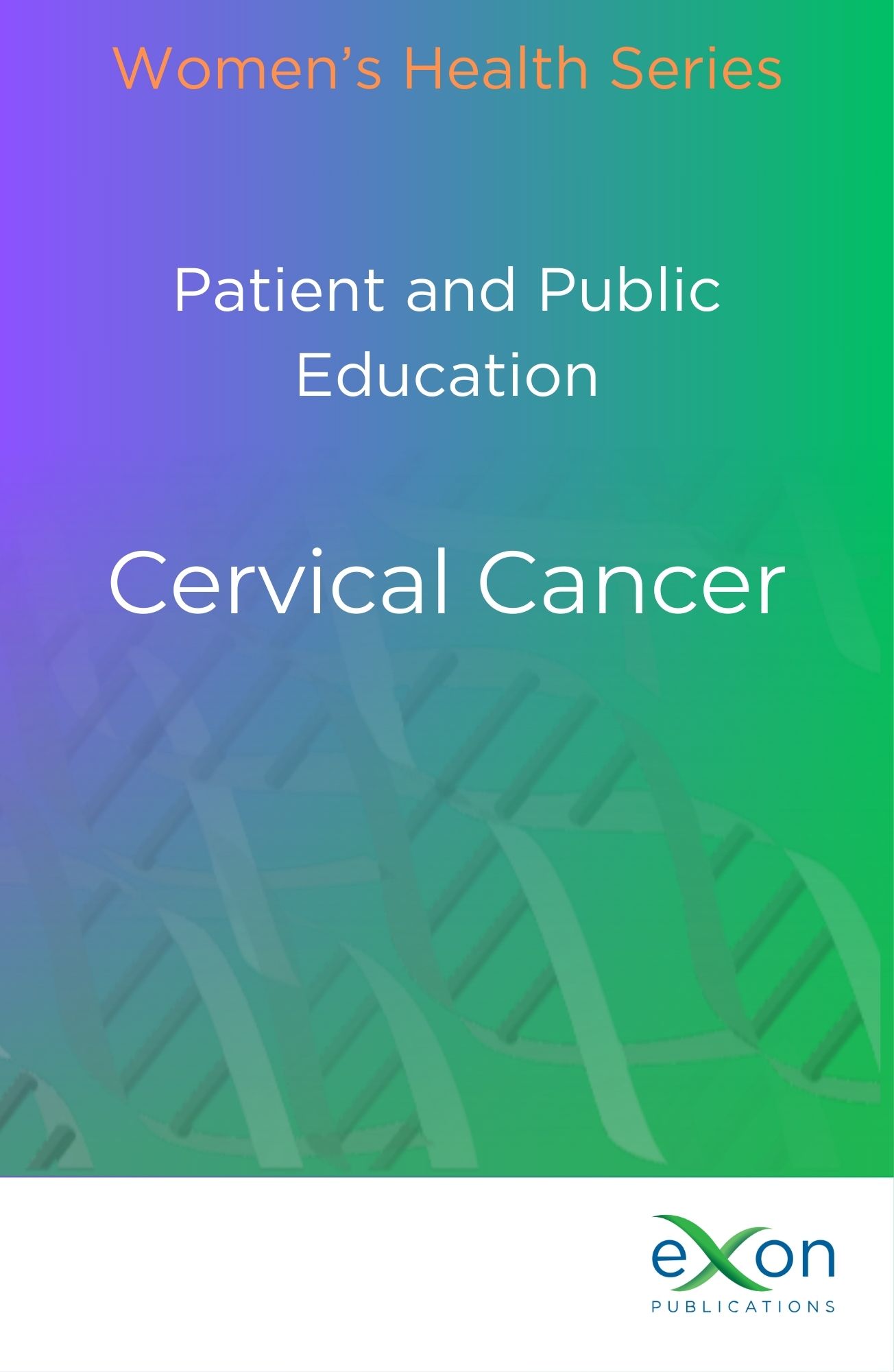 Cervical cancer book cover