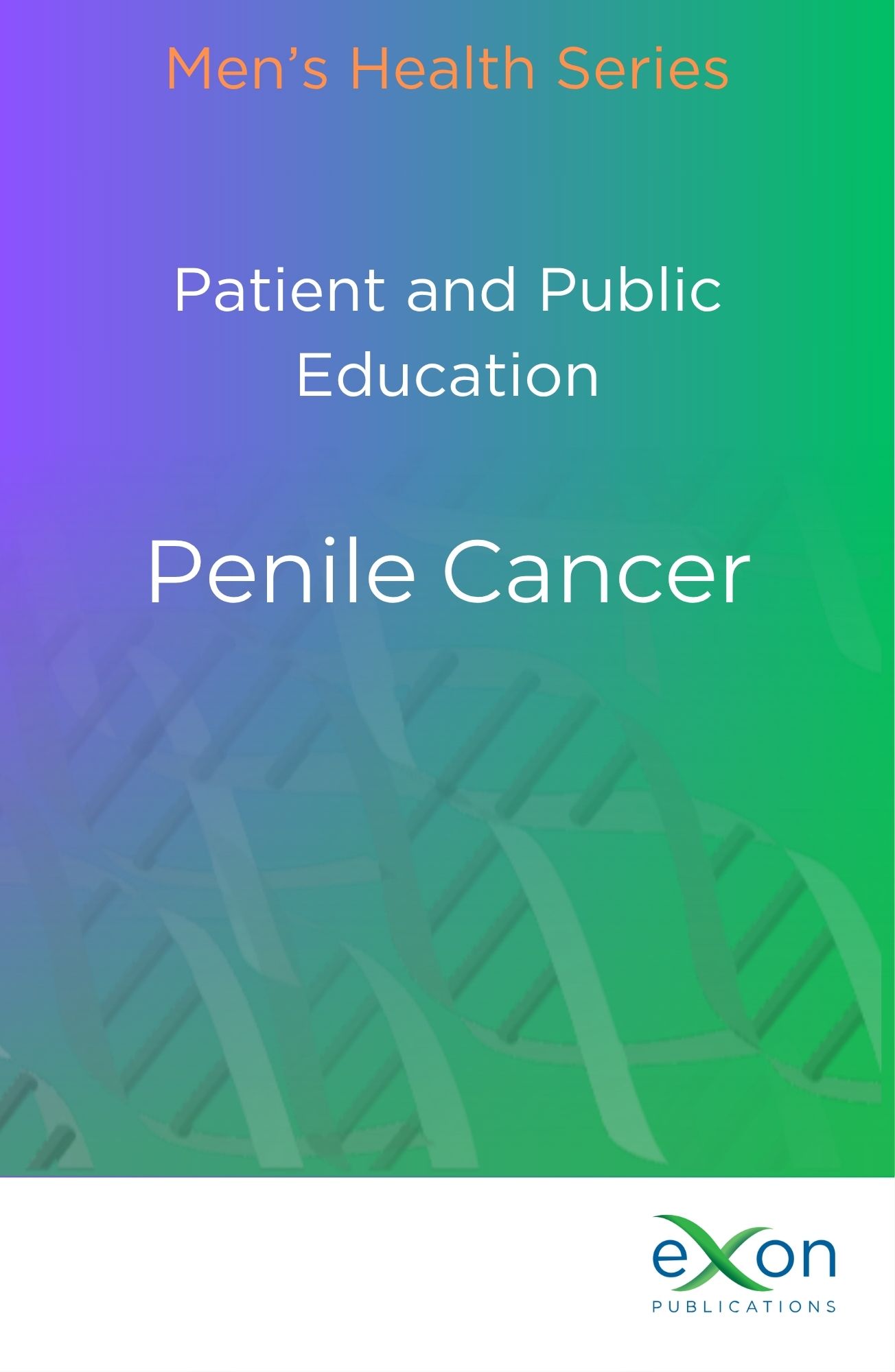 Penile cancer book cover