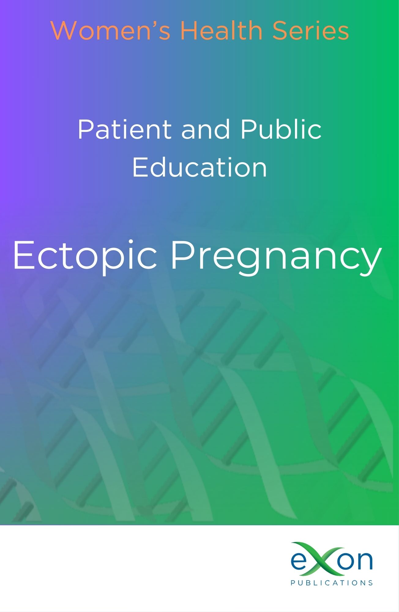 Ectopic pregnancy book cover
