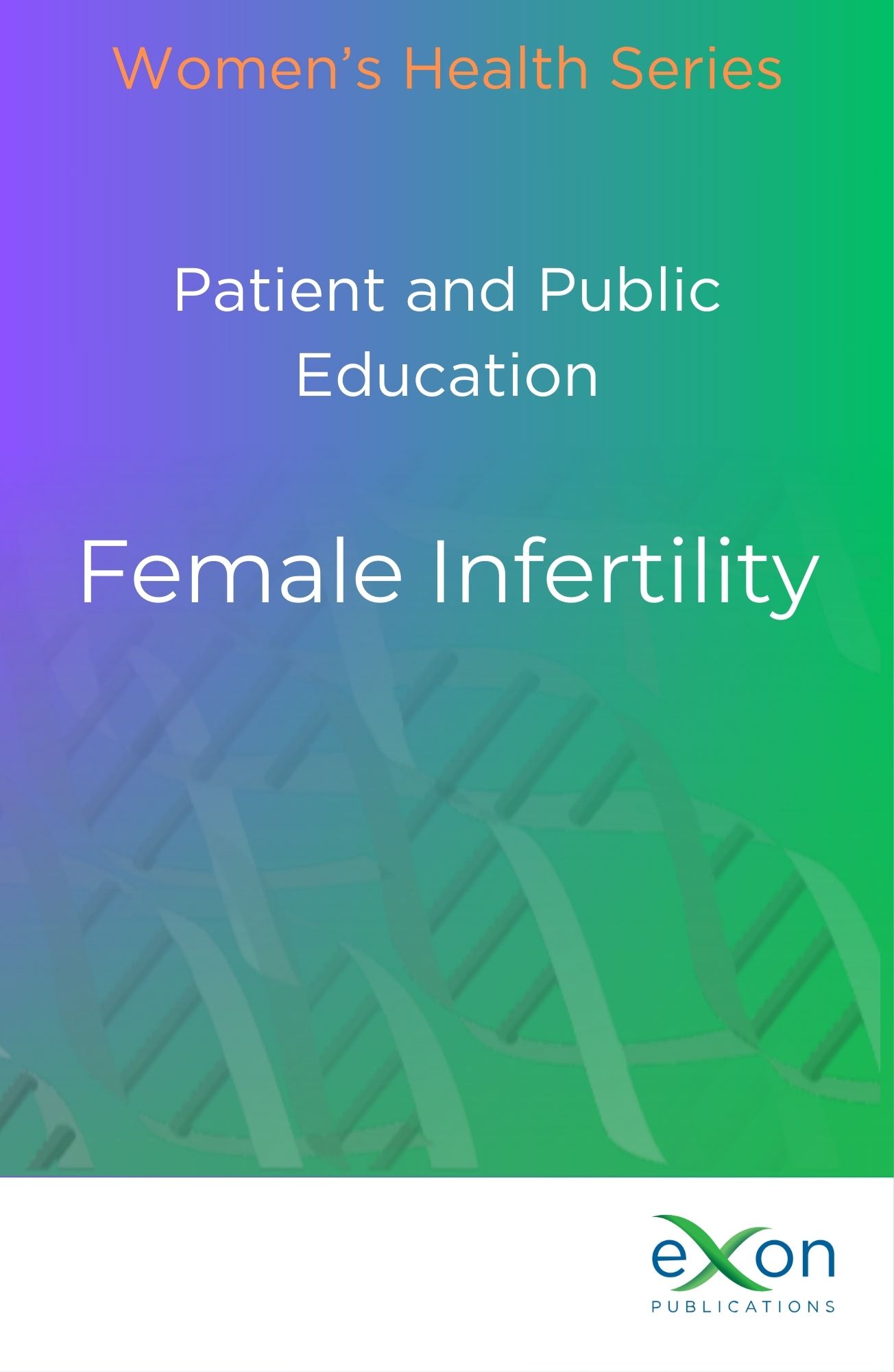 Female infertility book cover