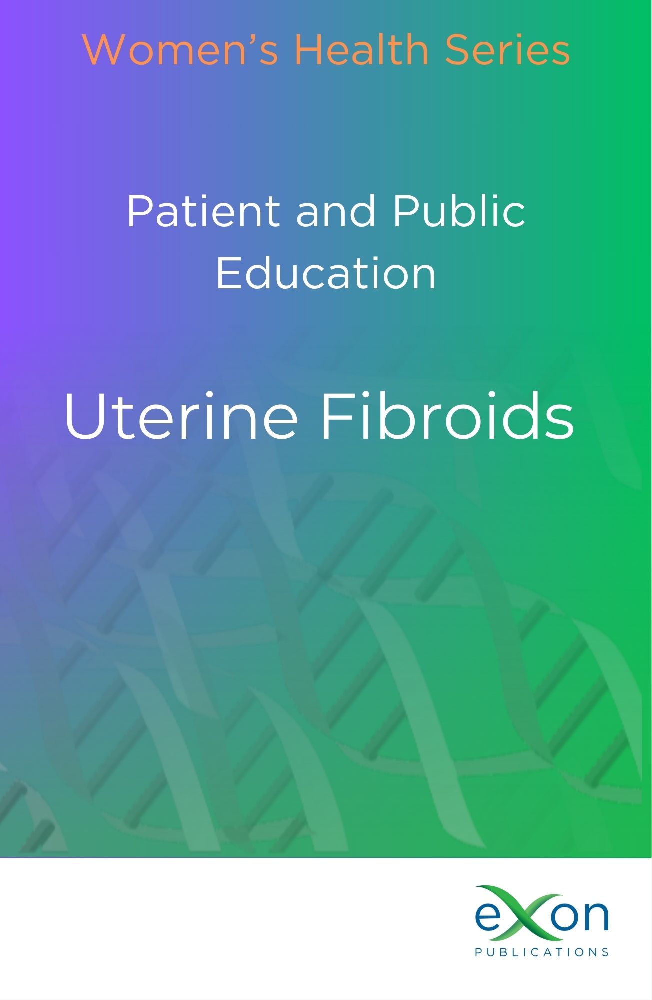 Uterine fibroids book cover